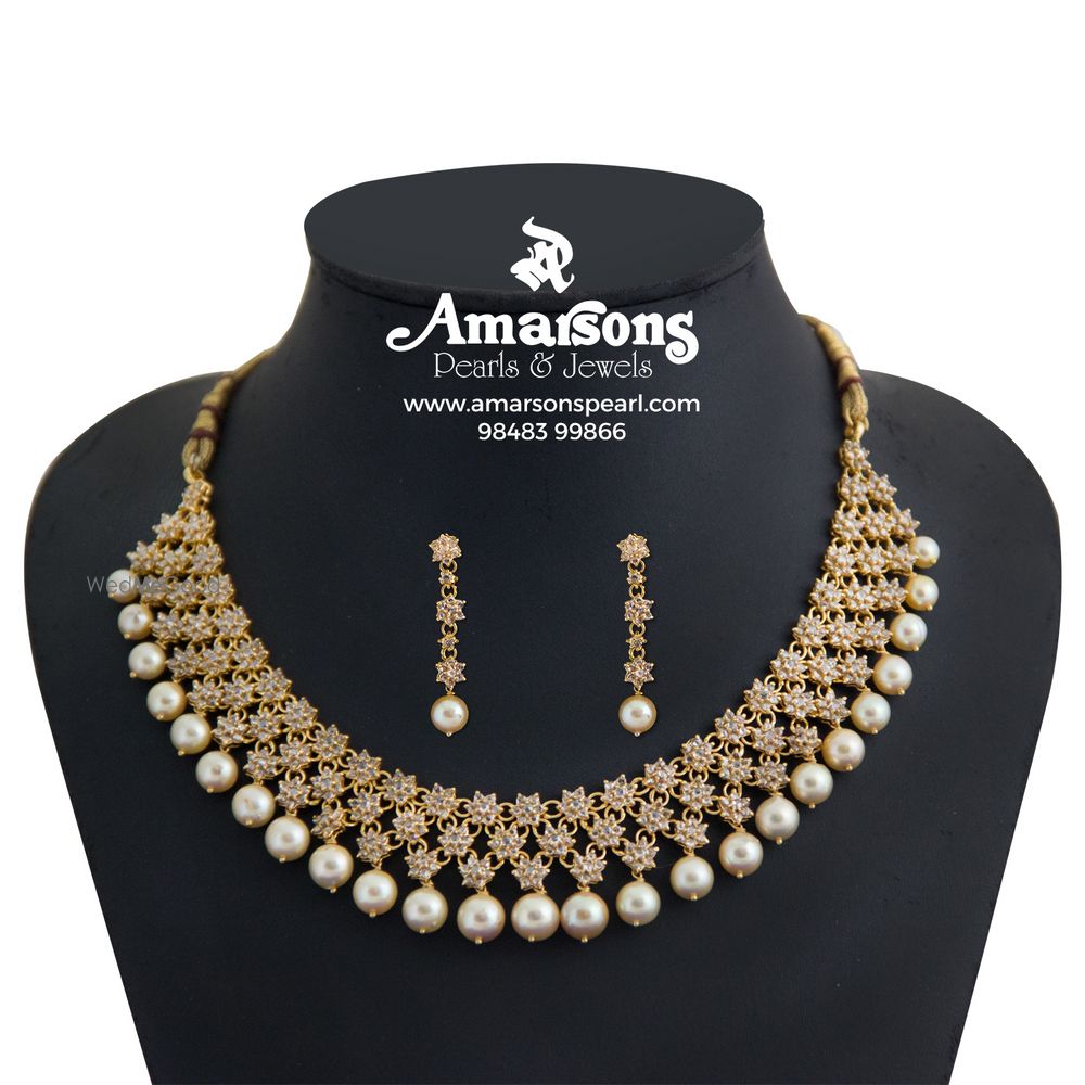 Photo From Gold Jewellery - By Amarsons Pearls & Jewels