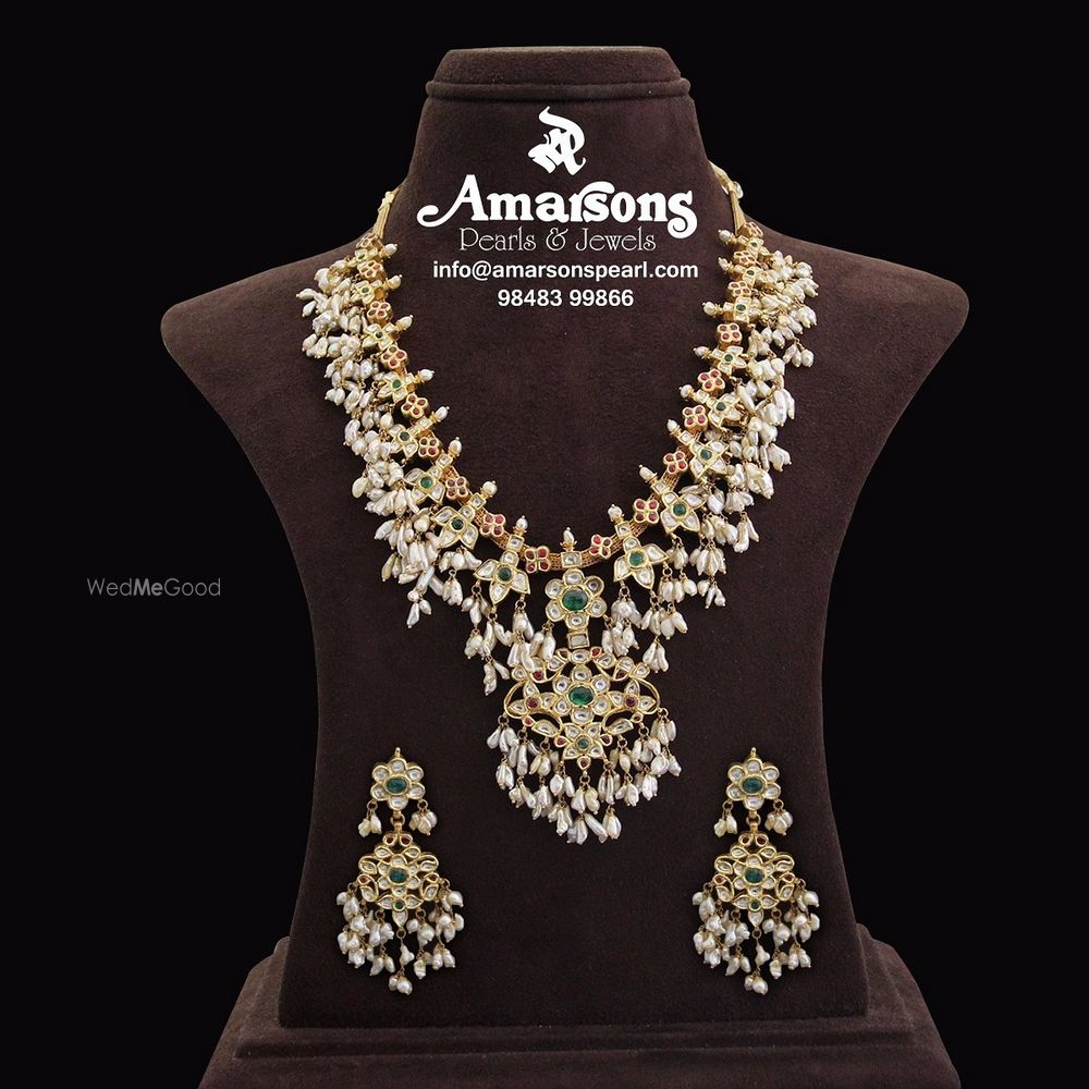 Photo From Gold Jewellery - By Amarsons Pearls & Jewels