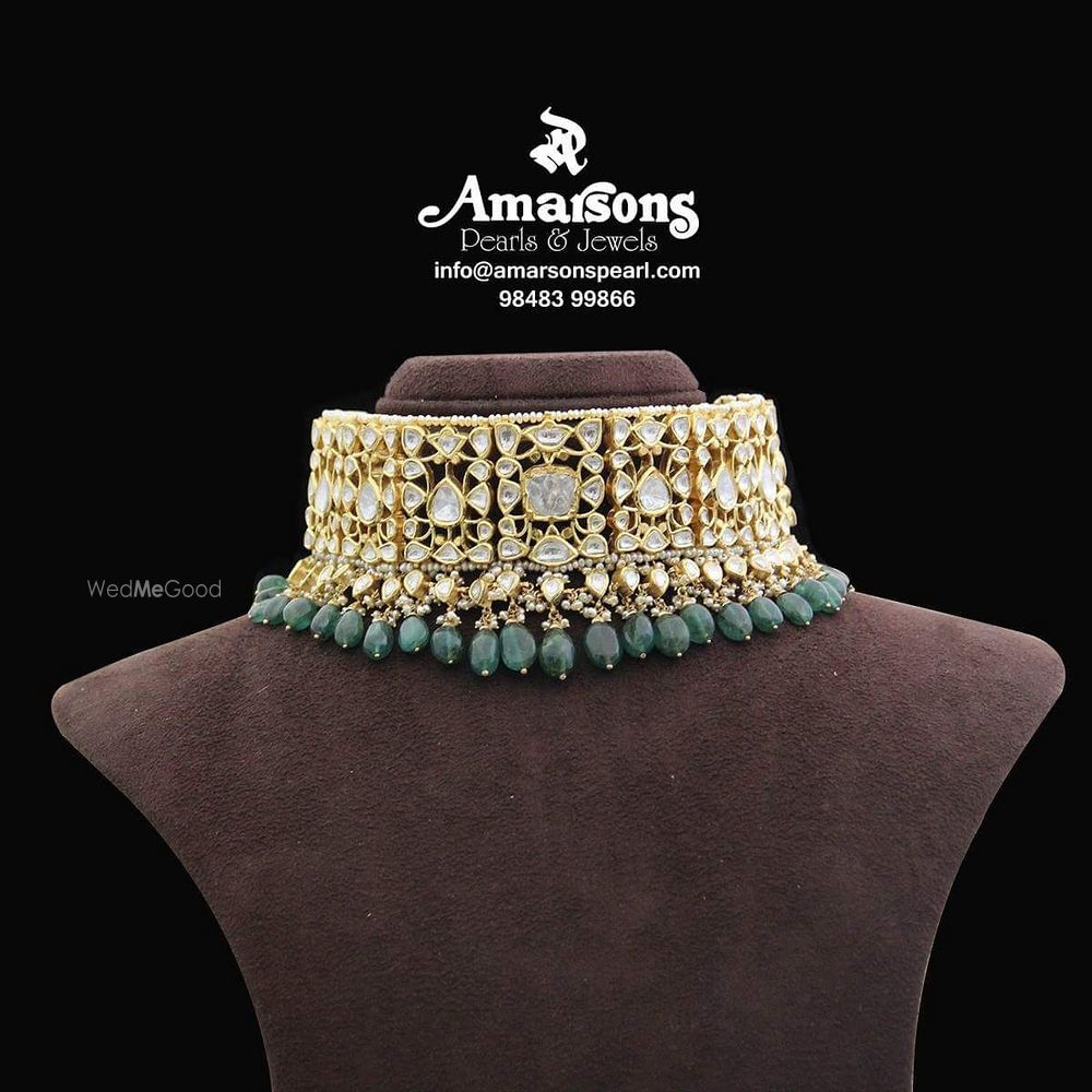 Photo From Gold Jewellery - By Amarsons Pearls & Jewels