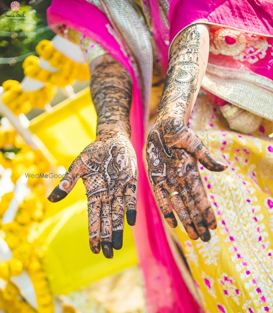 Photo From Shivani's Mehndi - By Taaniyah Seyth Photography