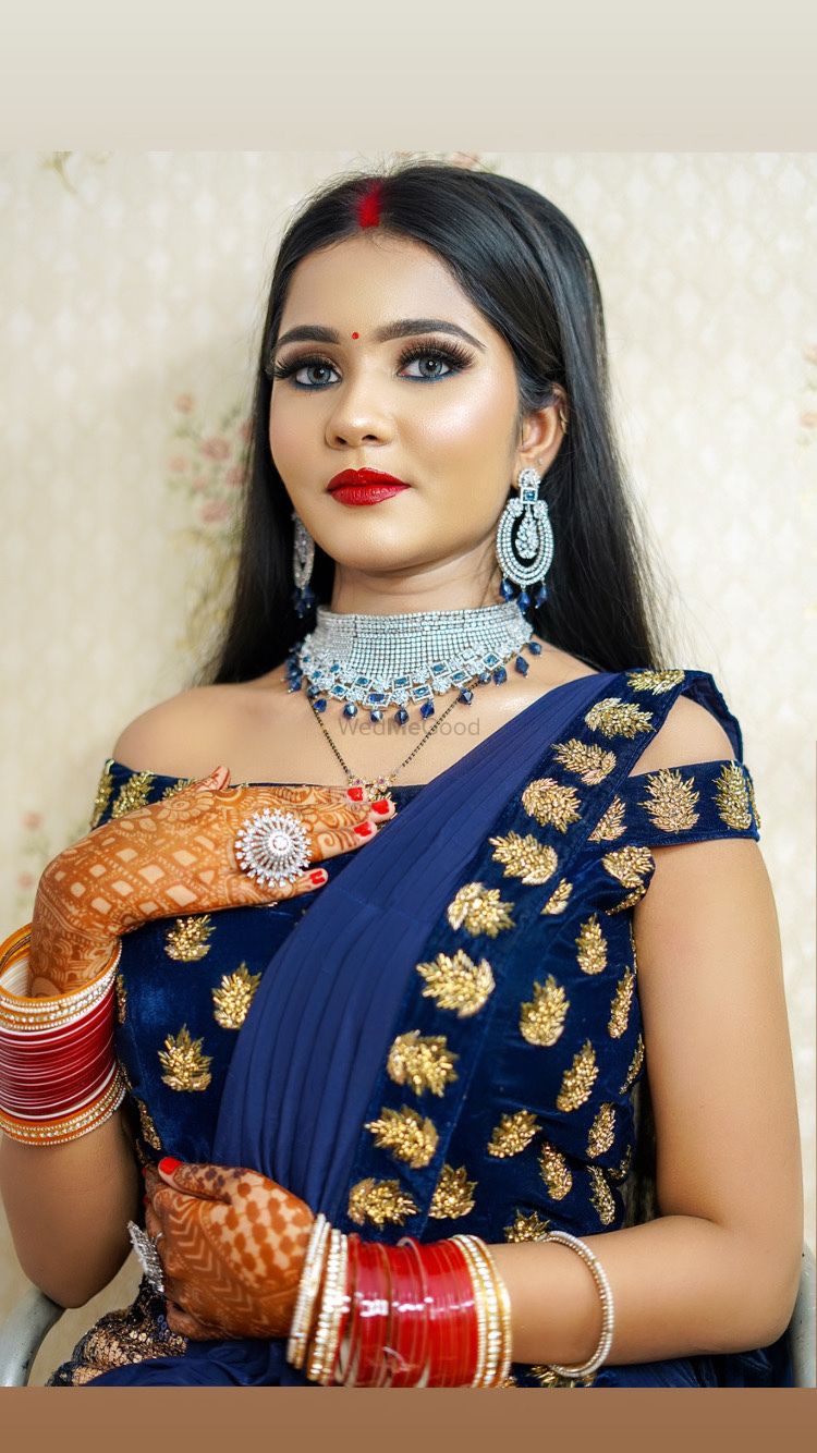 Photo From Glamorous Reception bride SANA - By DDG Makeovers