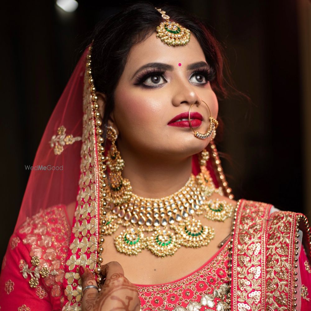 Photo From CLASSY BRIDE - PRATIKSHA - By Preeti Verma Makeovers