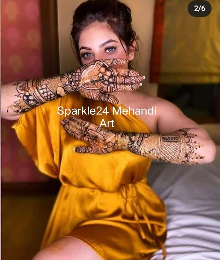 Photo From Bridal Mehandi 2021 - By Sparkle 24 Mehandi Art