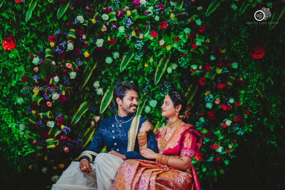 Photo From Prakhya Raviteja | Engagement Ceremony | Best Candid Photoshoot Poses - By Creative Cloud Designs