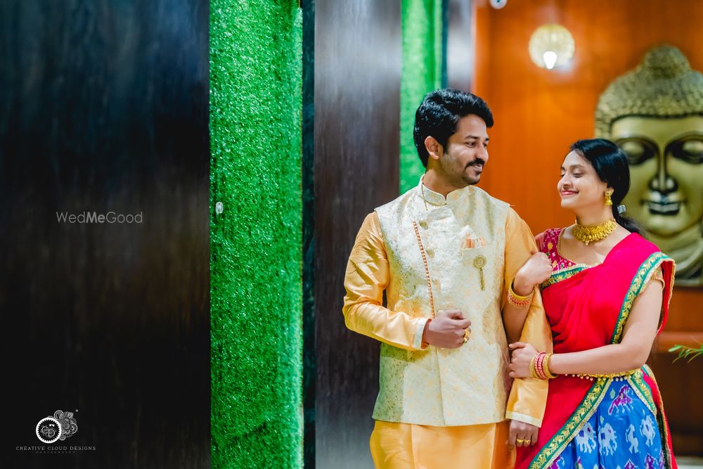 Photo From Prakhya Raviteja | Engagement Ceremony | Best Candid Photoshoot Poses - By Creative Cloud Designs