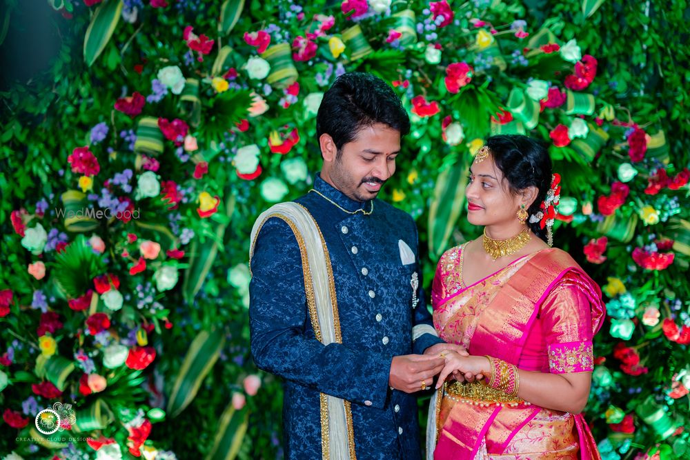 Photo From Prakhya Raviteja | Engagement Ceremony | Best Candid Photoshoot Poses - By Creative Cloud Designs