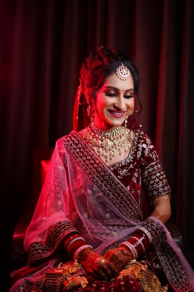 Photo From deeksha's wedding - By Tanu Garcha Makeovers