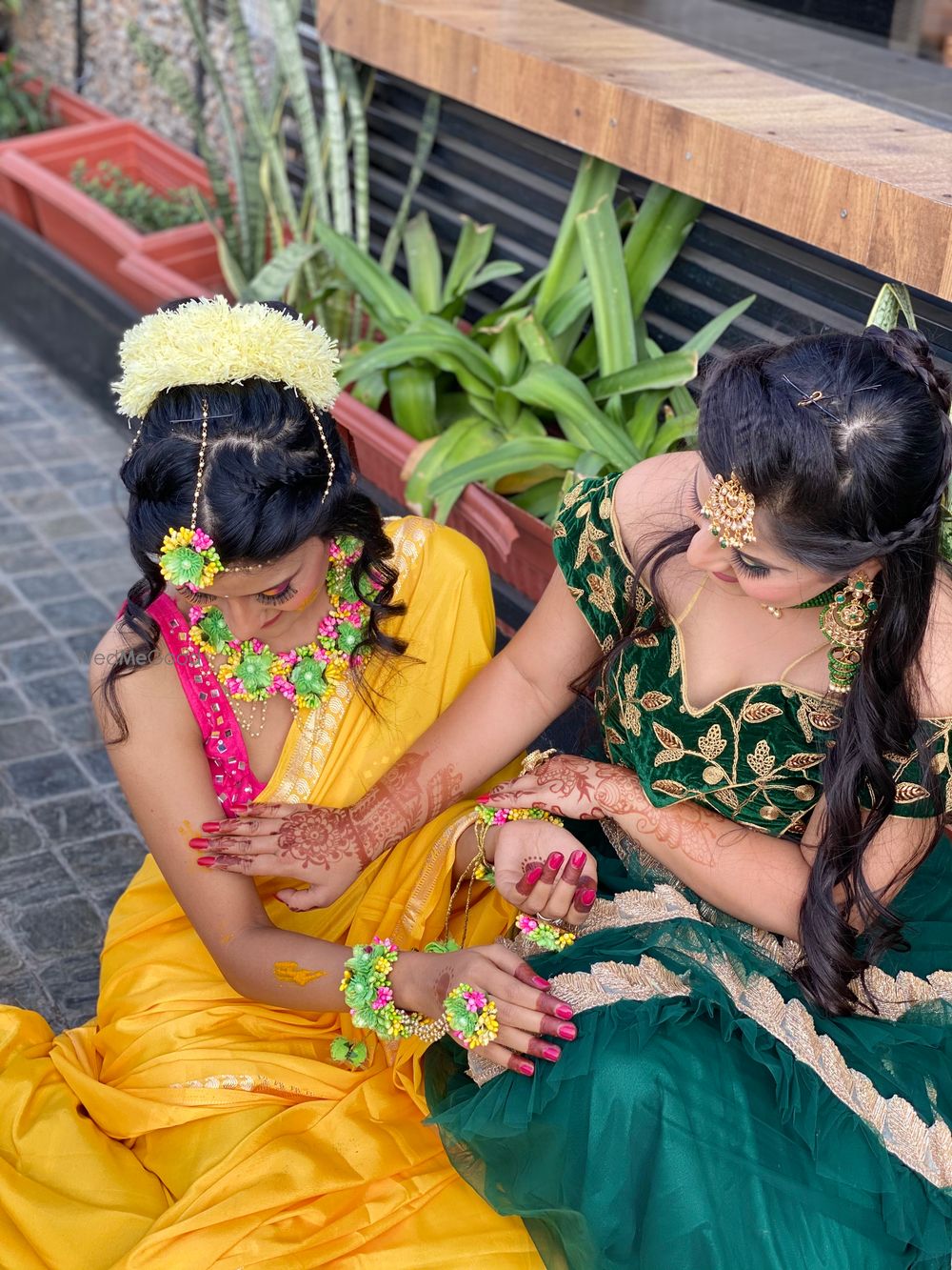 Photo From Haldi - Mehandi Look - By Monika Makeovers 