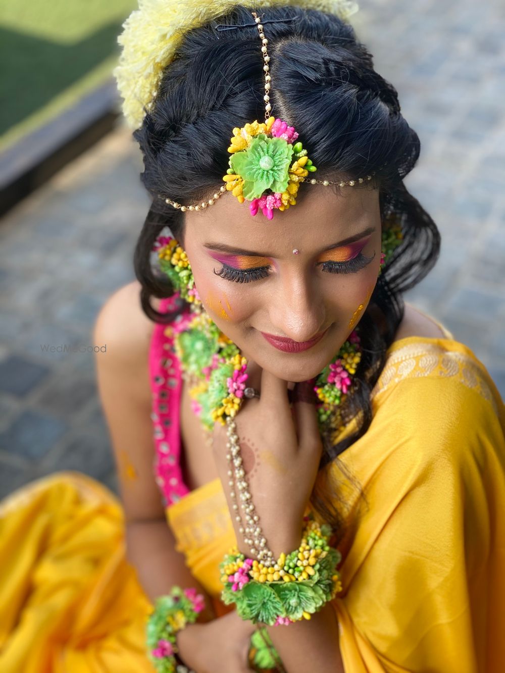 Photo From Haldi - Mehandi Look - By Monika Makeovers 