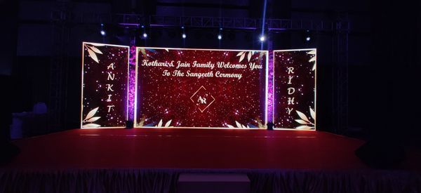 Photo From Sangeeth stage  - By The Event Planners