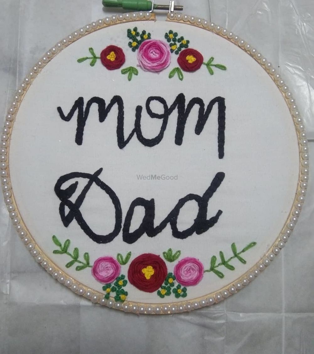 Photo From Embroidery hoop art frame - By Akhand by Disha