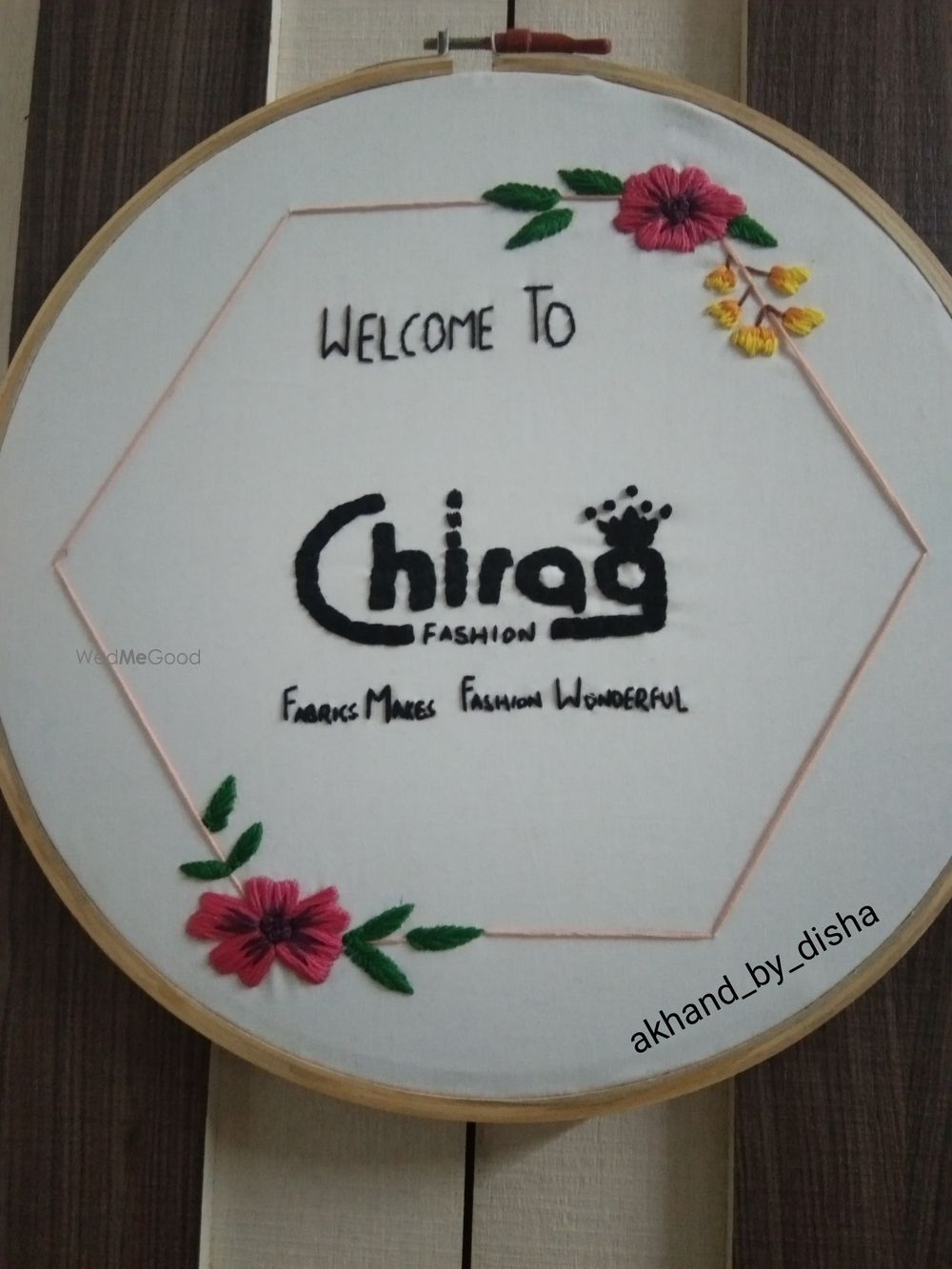 Photo From Embroidery hoop art frame - By Akhand by Disha