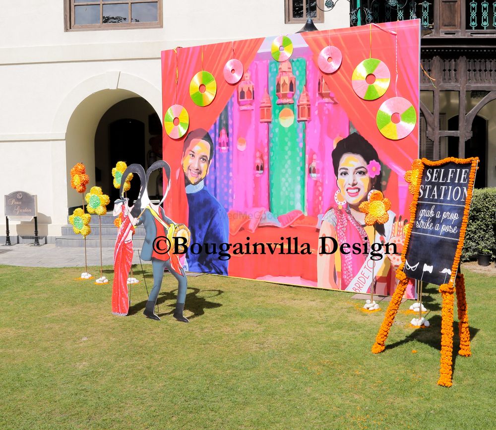 Photo From Bright, colorful and unconventional decor for a Mehendi! - By Bougainvilla Design