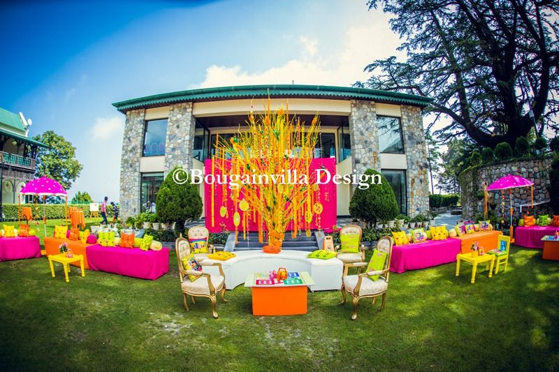 Photo From Bright, colorful and unconventional decor for a Mehendi! - By Bougainvilla Design