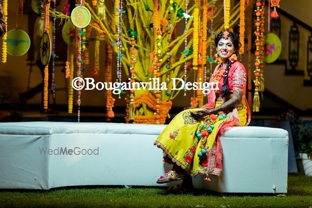 Photo From Bright, colorful and unconventional decor for a Mehendi! - By Bougainvilla Design