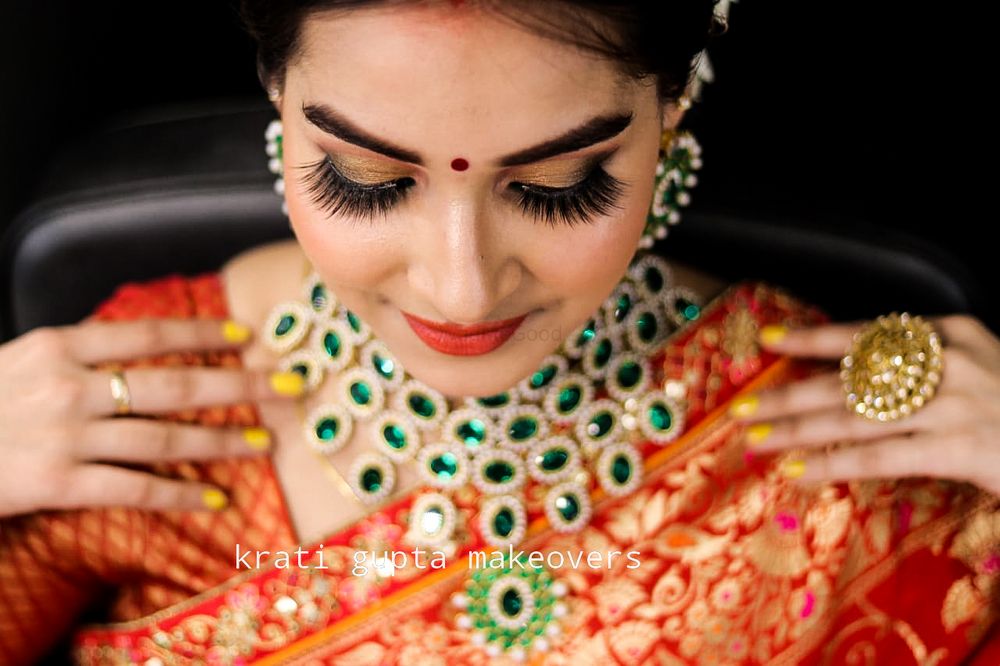 Photo From Reception makeup - By Krati Gupta Makeovers