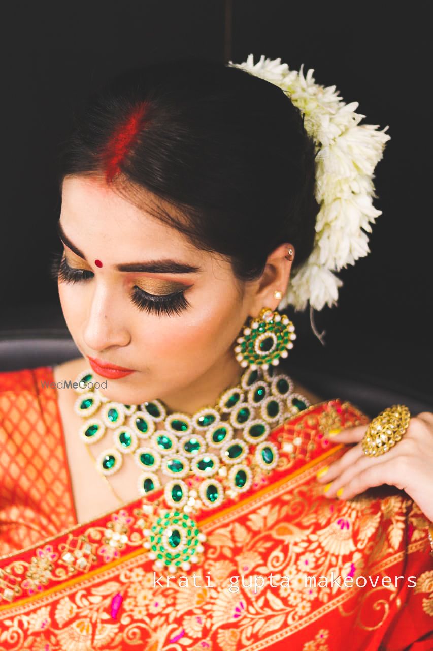 Photo From Reception makeup - By Krati Gupta Makeovers