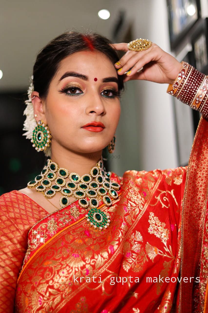 Photo From Reception makeup - By Krati Gupta Makeovers