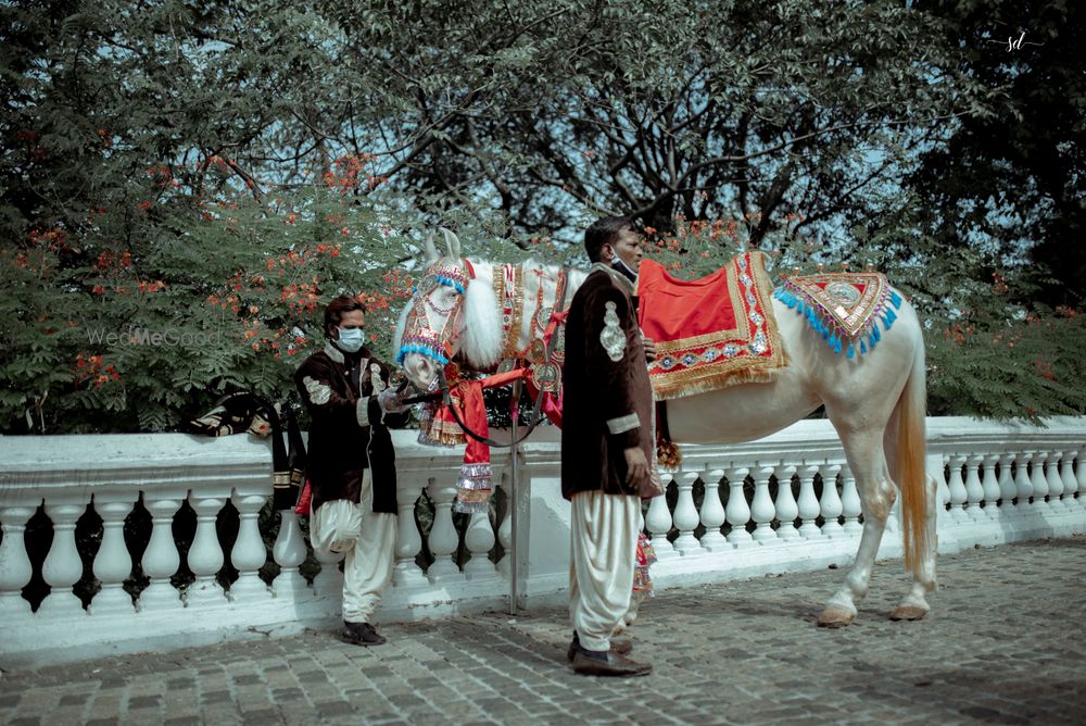 Photo From Big fat wedding @ Taj Faluknama Palace - By Vintage Studios