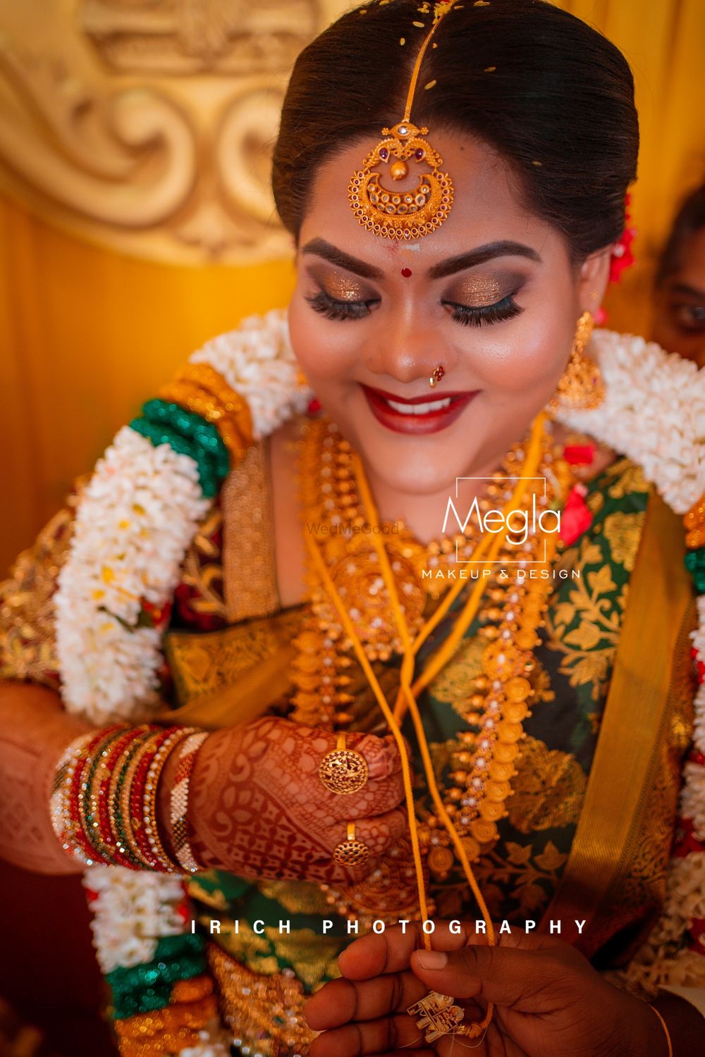 Photo From Tamil wedding & Reception - By Megla Makeup and Design