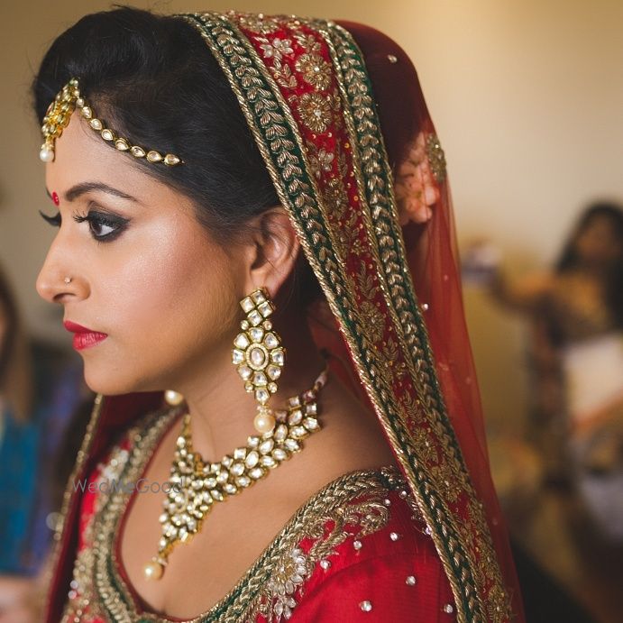 Photo From gorgeous bride anu - By Makeup By Sunaina