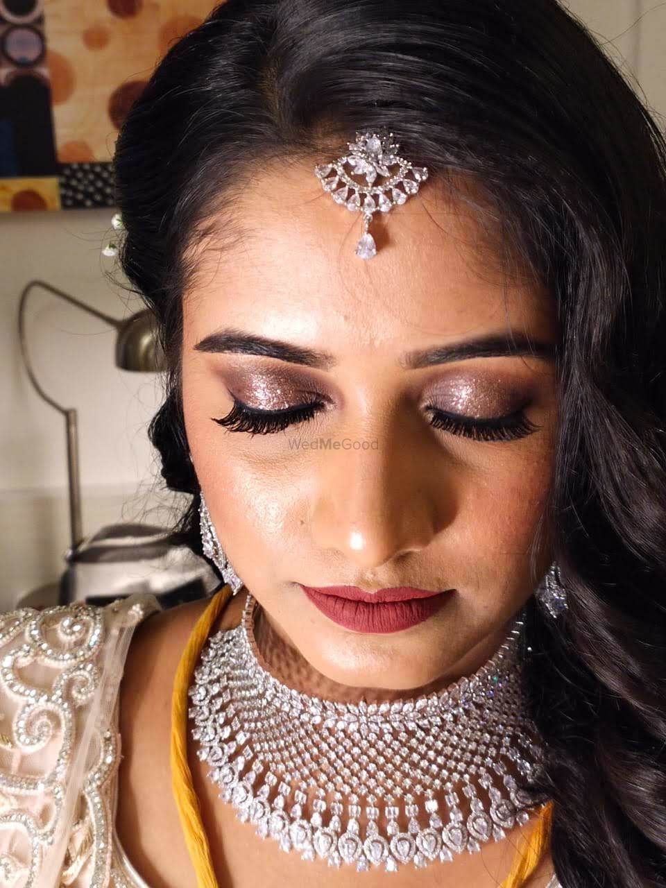 Photo From reception bride - By Kanchi Jain_Makeup Artist