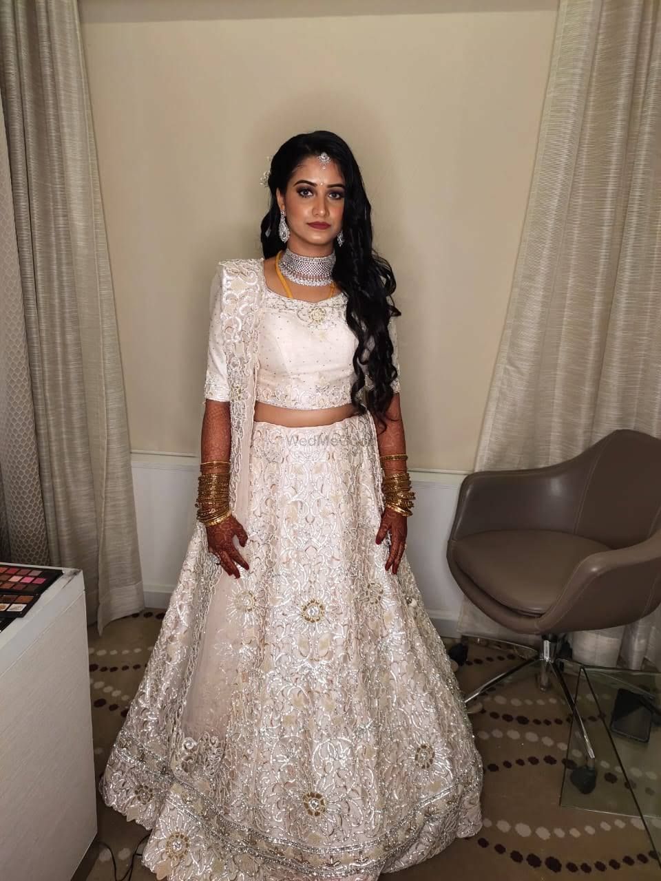 Photo From reception bride - By Kanchi Jain_Makeup Artist