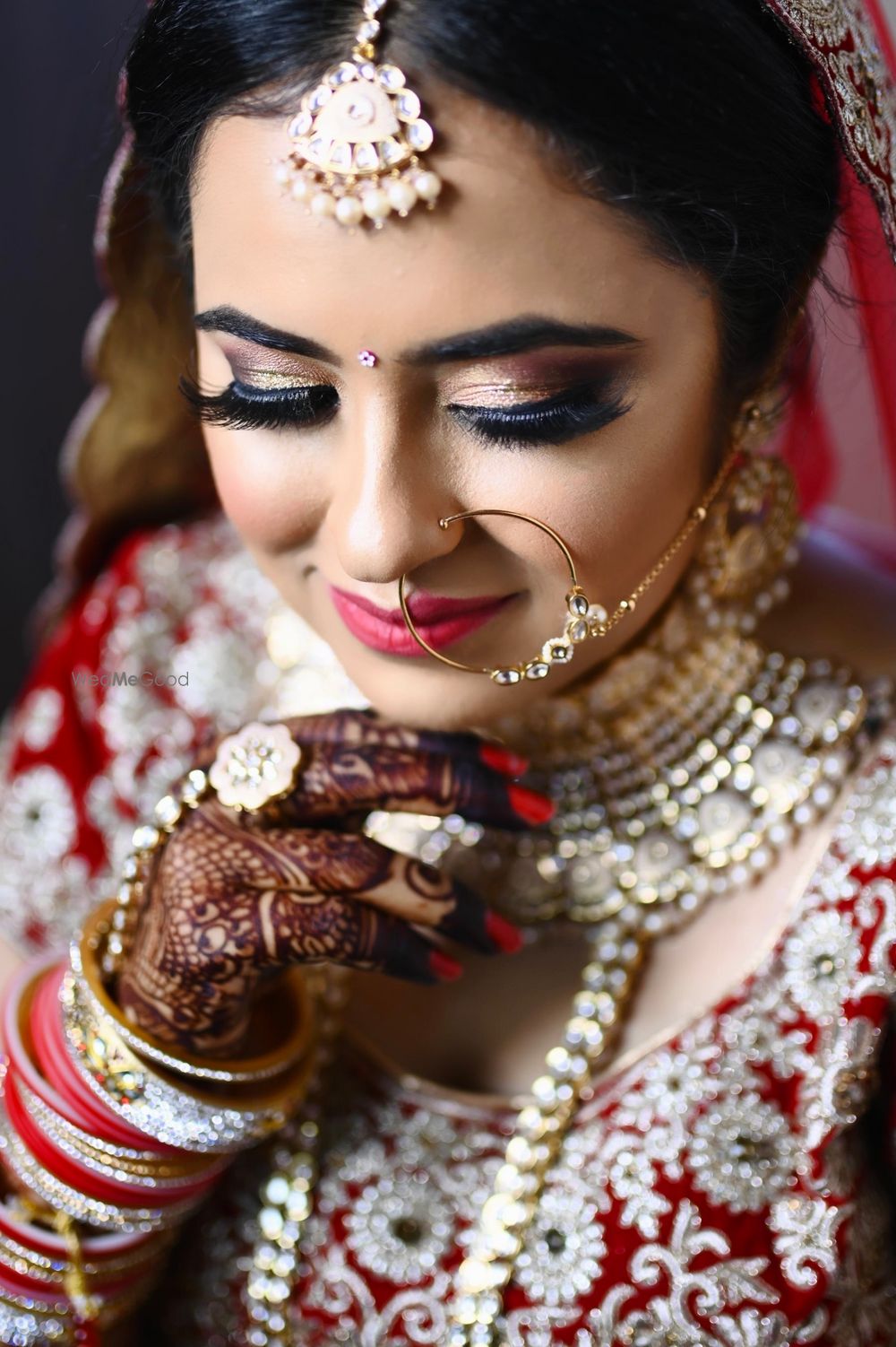 Photo From Northindian Brides - By Henna Makeup Artistry