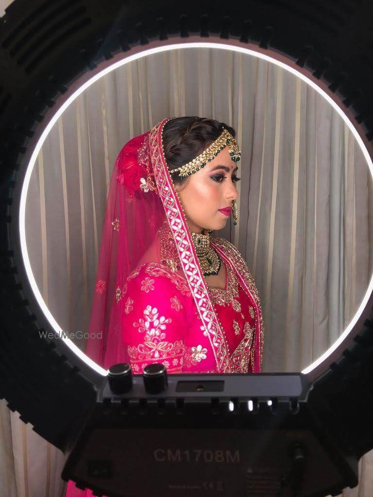 Photo From bride pooja - By Kanchi Jain_Makeup Artist