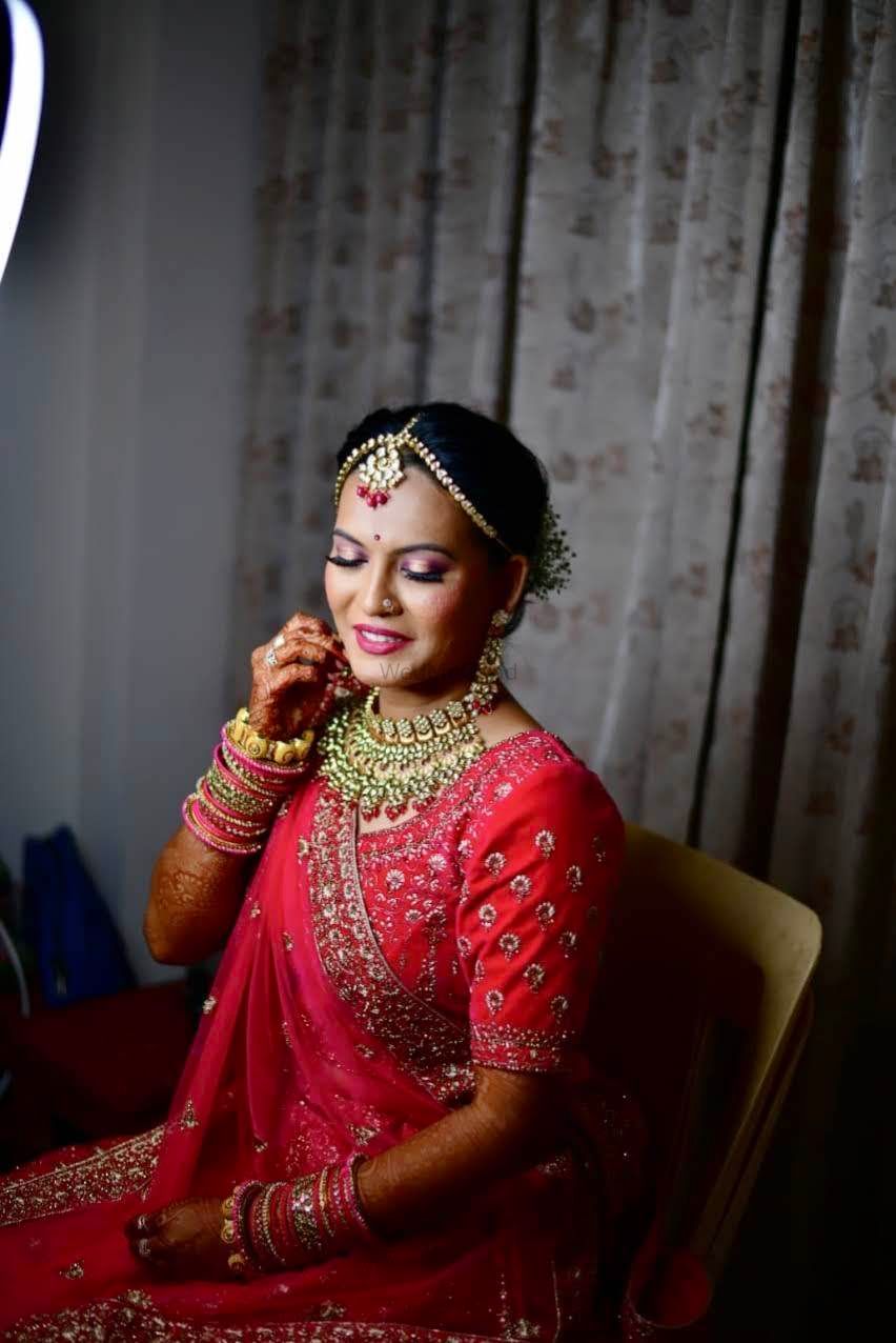 Photo From bride- naina - By Kanchi Jain_Makeup Artist
