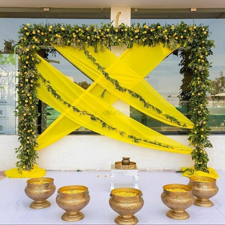 Photo From Haldi decor - By Phoenix Events Mh14