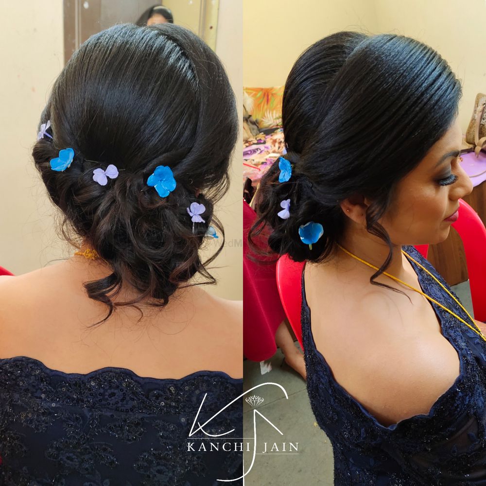Photo From hairstyles - By Kanchi Jain_Makeup Artist