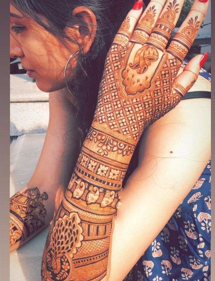 Photo From 3d bridal mehandi - By Lalit Mehandi Artists