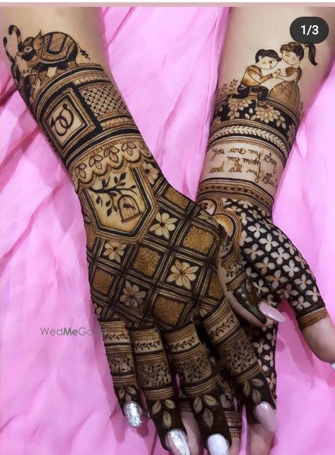 Photo From 3d bridal mehandi - By Lalit Mehandi Artists