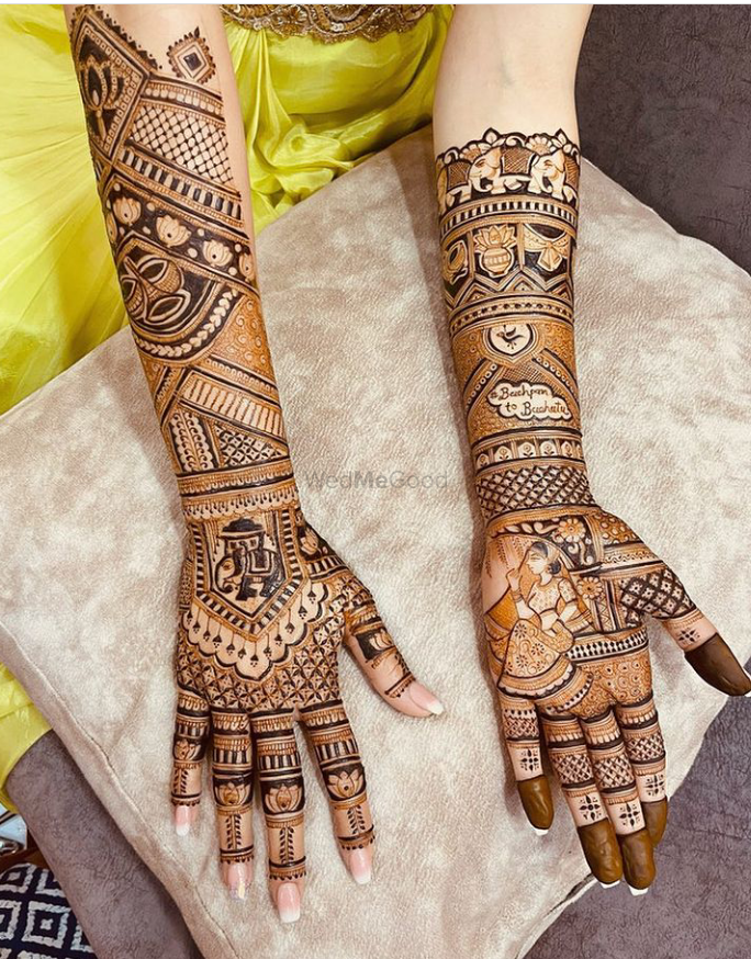 Photo From 3d bridal mehandi - By Lalit Mehandi Artists