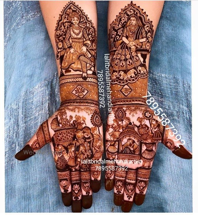 Photo From 3d bridal mehandi - By Lalit Mehandi Artists