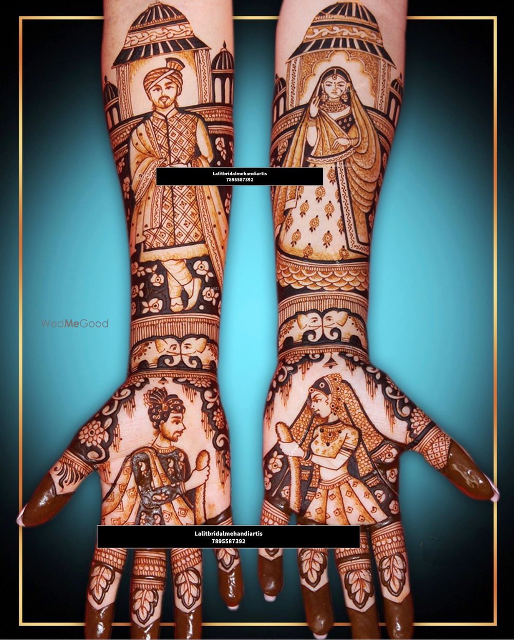 Photo From 3d bridal mehandi - By Lalit Mehandi Artists