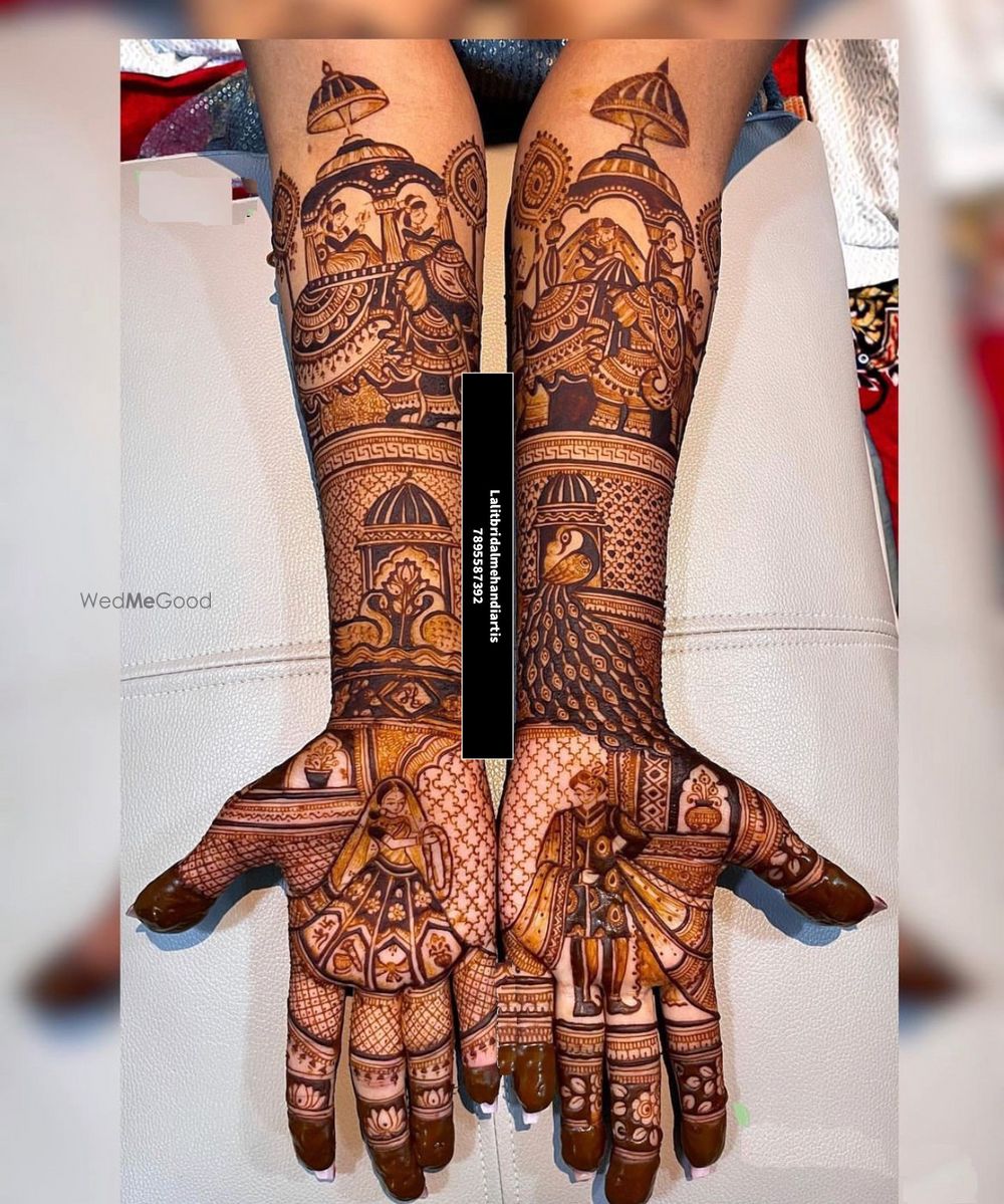 Photo From 3d bridal mehandi - By Lalit Mehandi Artists