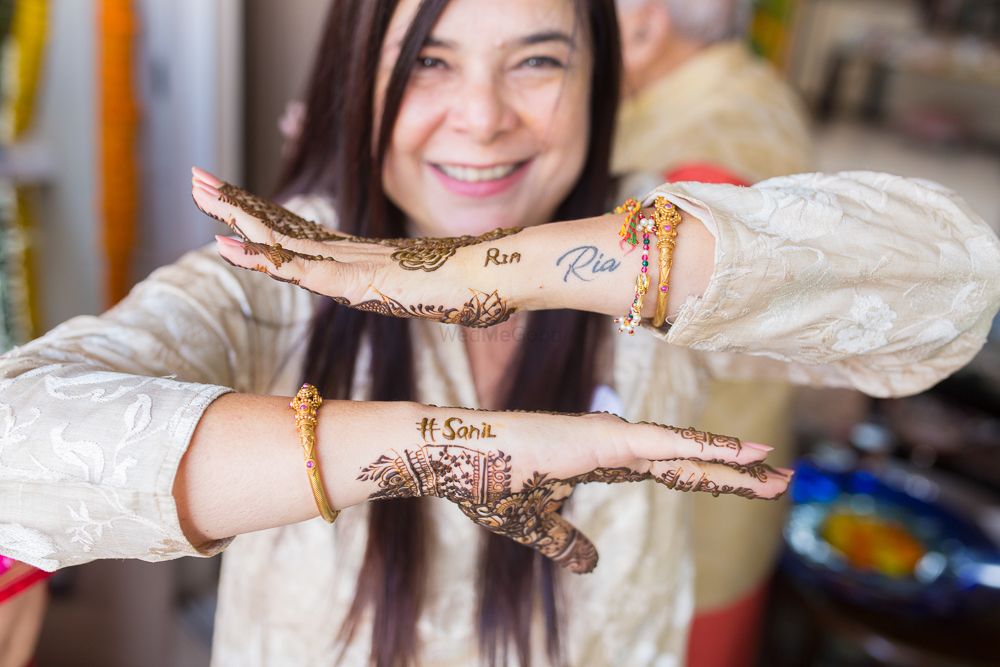 Photo From Ria's Mehndi at home :) - By Alma Wedding Photography