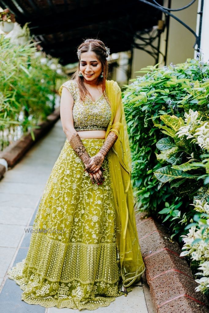 Photo From Ms Poonam’s mehendi look - By Gloria Samuel Makeup