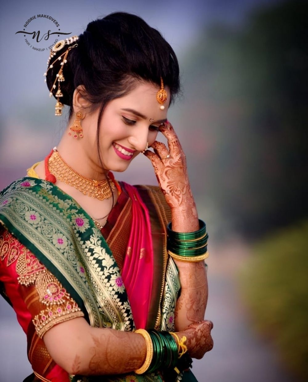 Photo From Maharashtrian Wedding - By Noorie Makeovers