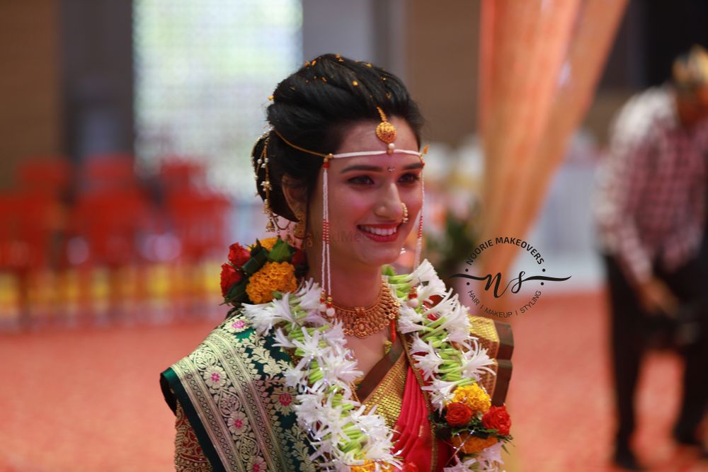 Photo From Maharashtrian Wedding - By Noorie Makeovers