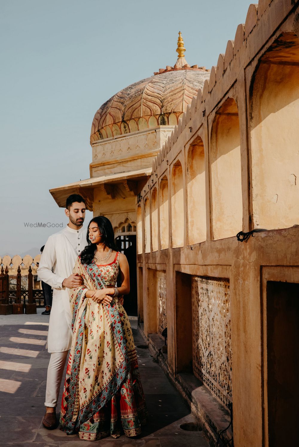 Photo of Regal couple portrait.