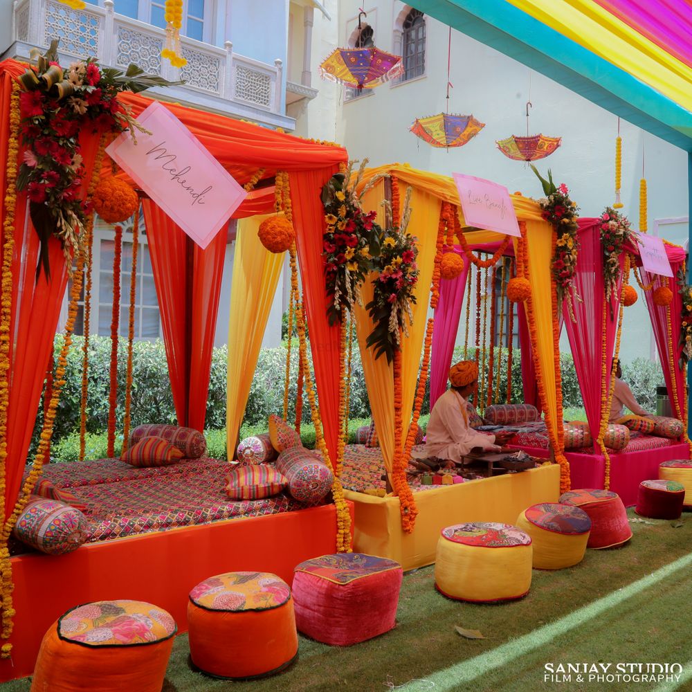 Photo From Mehndi || Bride Portrait & Decor - By Sanjay Studio & Digital Labs Pvt. Ltd