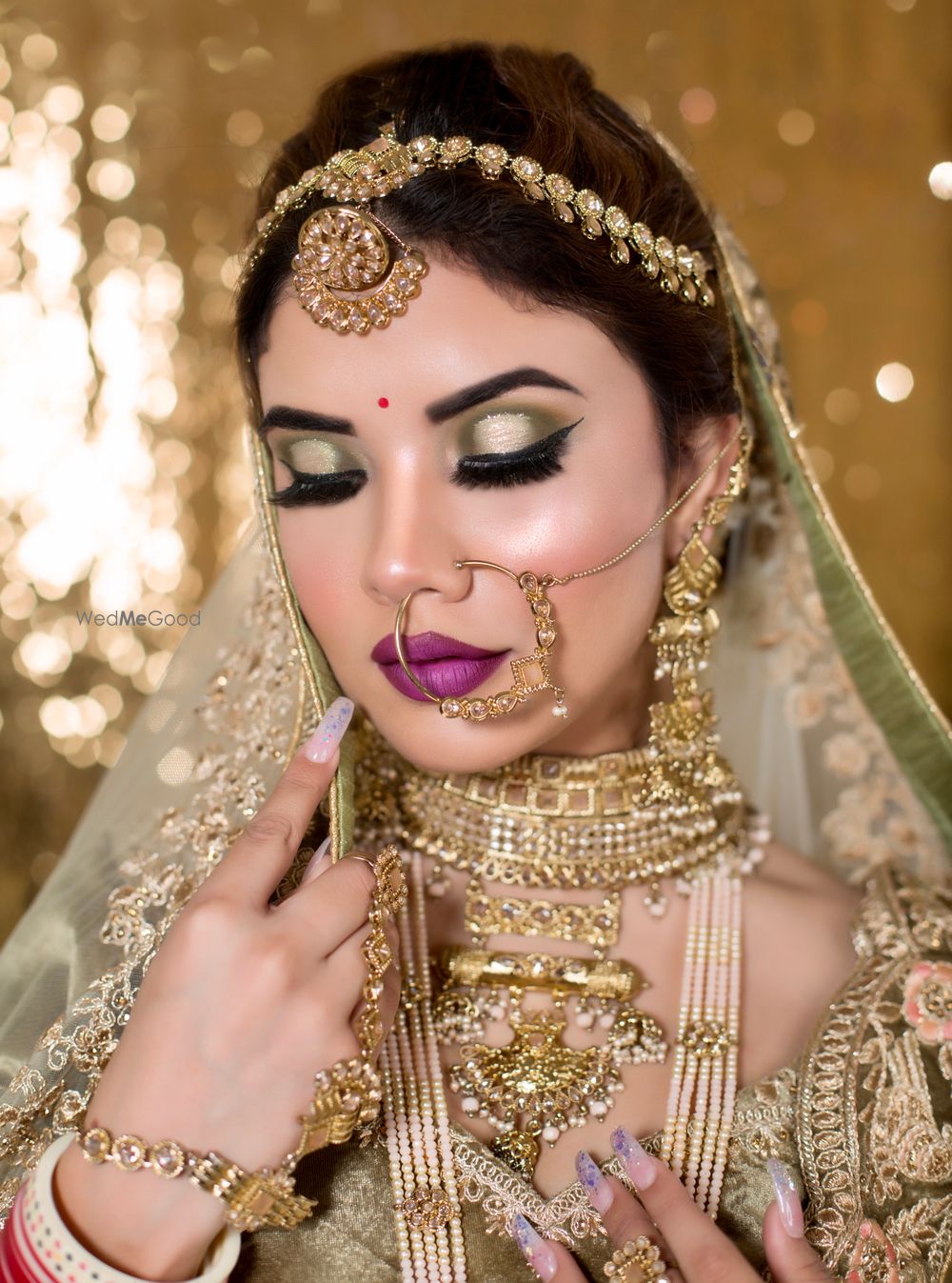 Photo From Sakshi Bridal - By Make Me Up Makeover By Monika Bhalla