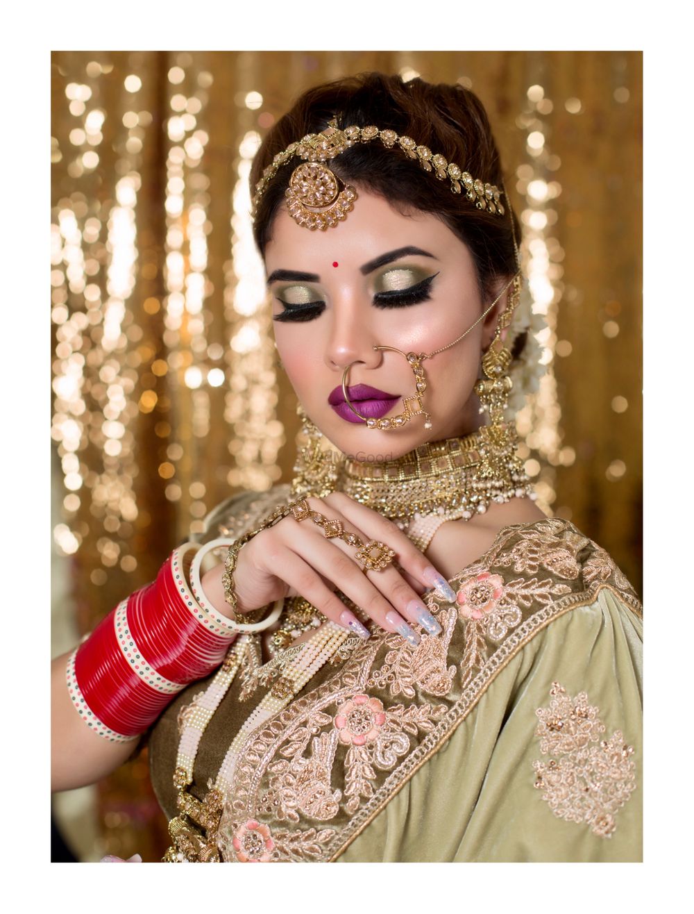 Photo From Sakshi Bridal - By Make Me Up Makeover By Monika Bhalla