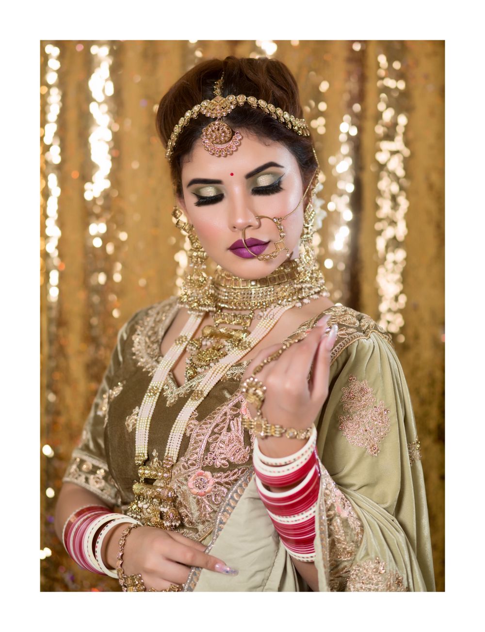 Photo From Sakshi Bridal - By Make Me Up Makeover By Monika Bhalla