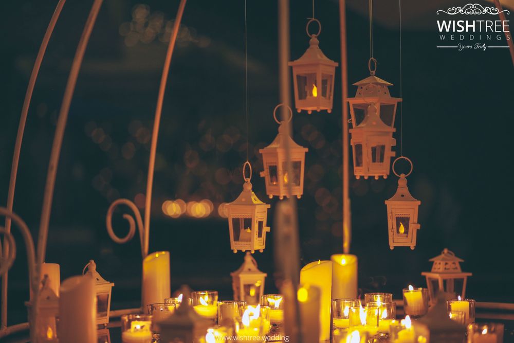 Photo of Elegant decor with candles