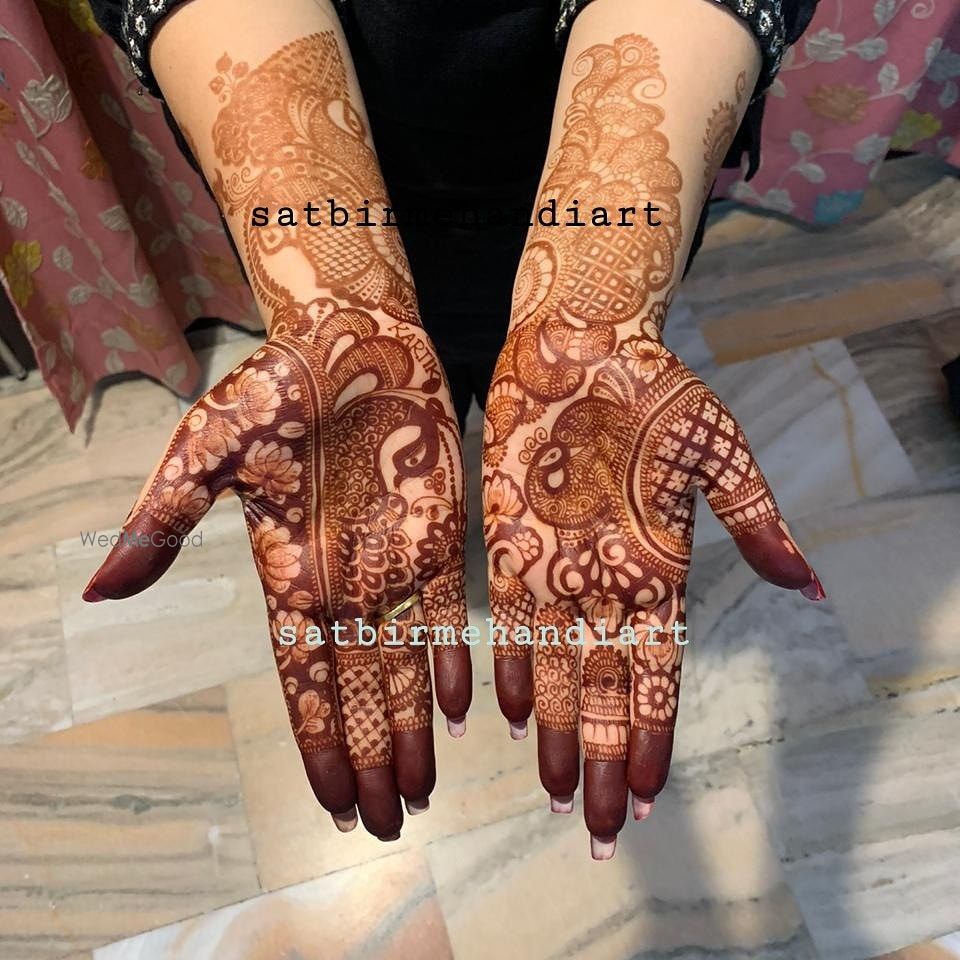 Photo From satbirmehandiart - By Satbir Mehandi Art