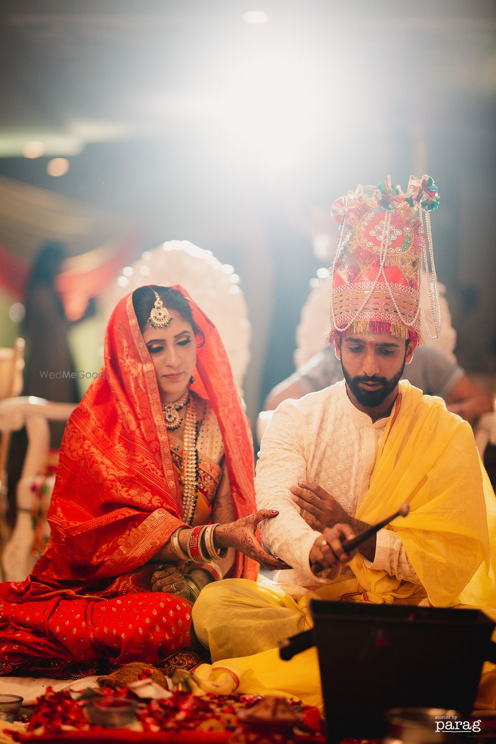 Photo From Amrit & Sheetal | Wedding in ISKON Temple - By Stories by Parag